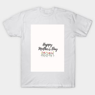 Petite flower mothers day design T-Shirt